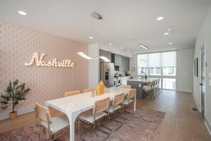 Fully Stocked Kitchen with Stainless Appliances