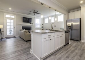 1st floor kitchen/living