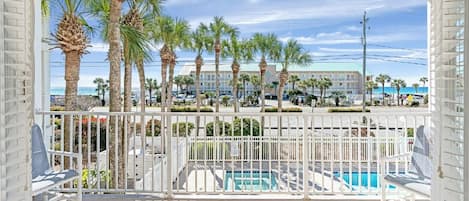 Beautiful balcony views