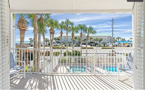 Beautiful balcony views