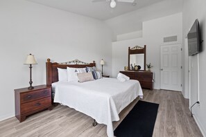 This is the master bedroom at Cozy Disney Vacation Home (2nd floor).