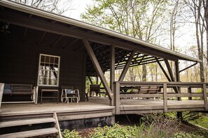 Large deck-porch