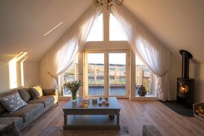 Open plan living area