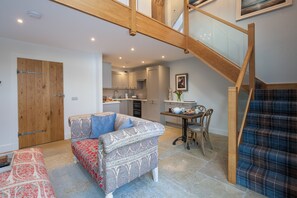 Open plan living area