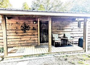 Front porch, entry way.