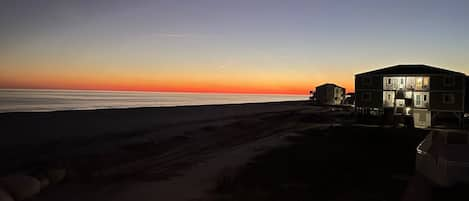 Vue sur la plage/l’océan