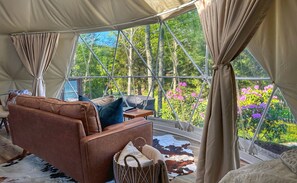 Experience Nature in Comfort with Cooling/heating system 