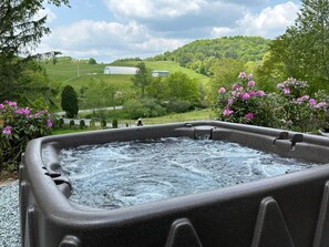 Take in the view from Private Hot tub