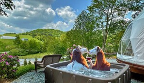 Relax in your Private Hot tub