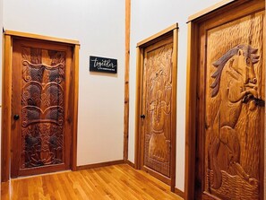 Unique Hand-Carved Doors