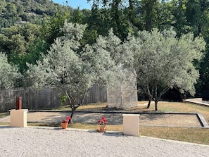 Enceinte de l’hébergement