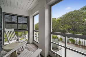 PORCH ALTERNATE VIEW OVERLOOKING FOOTPATH