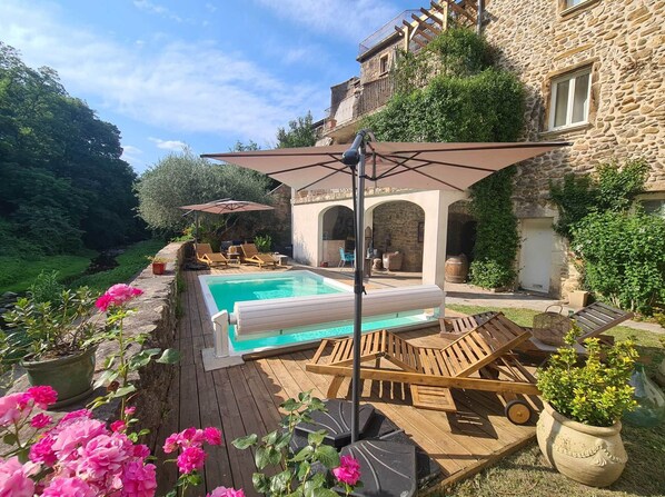 Les terrasses, gîtes en Cévennes