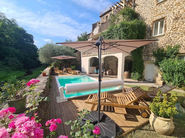 Les terrasses, gîtes en Cévennes