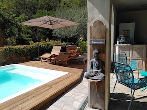 Les terrasses, gîtes en Cévennes