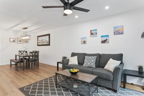 Living Room & Dining Area