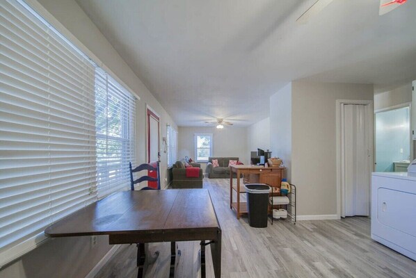 Dining Area Leading Into Living Room