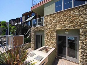 Patio and built-in BBQ