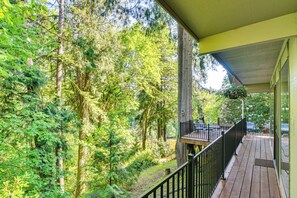 Tiered Decks | Wooded Scenery | River Access & Views