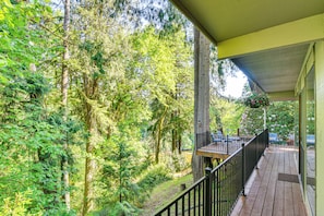Tiered Decks | Wooded Scenery | River Access & Views