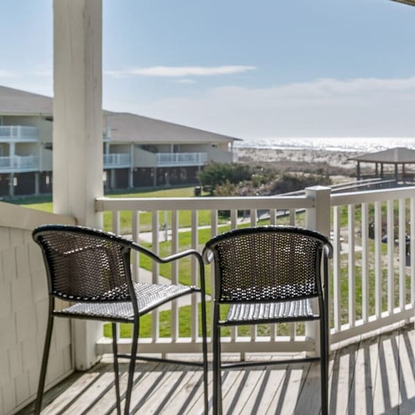 Imagine sitting here and hearing the waves crash.