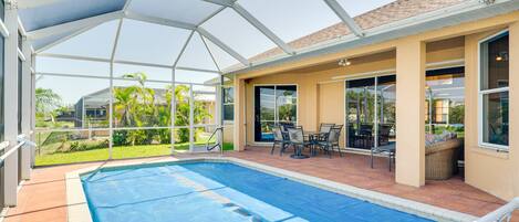 Cape Coral Vacation Rental | 3BR | 2BA | Step-Free Access | 2,017 Sq Ft