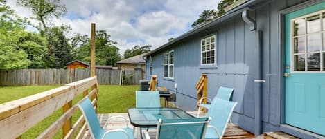 Tallahassee Vacation Rental | 3BR | 2BA | 1,228 Sq Ft | 1 Step to Enter