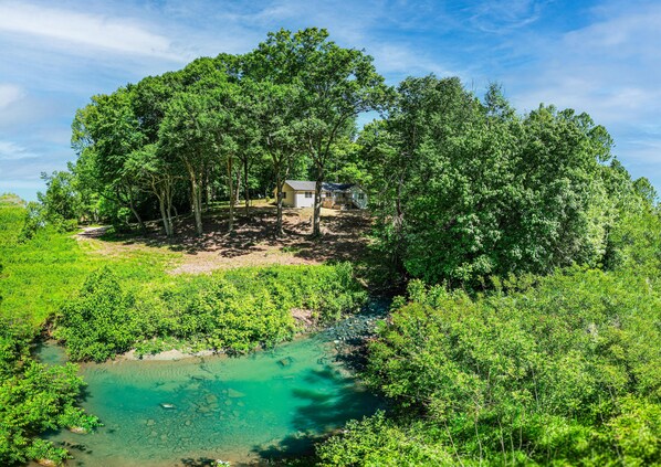 Backyard- creek