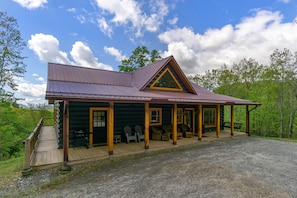 Mountain Crest is located in the private Grants Mountain community in Marion & is a 30-minute drive to Lake James!