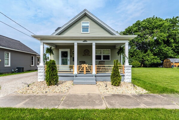 Front of the house