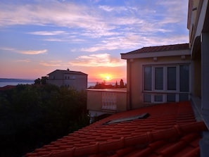 Vue depuis l’hébergement