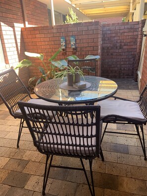 Outdoor dining