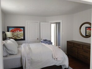 You'll have plenty of room to unpack and relax in this airy space.