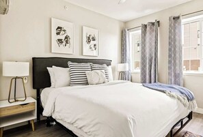 Bedroom 1 with king bed