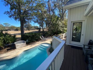 Pool with Golf Course Views at 30 Heath Drive