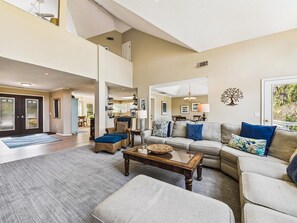 Living Room, Dining Area and Kitchen at 30 Heath Drive