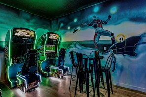 Ready, set, vroooom! Enjoy Fast and Furious in our climate-controlled arcade!