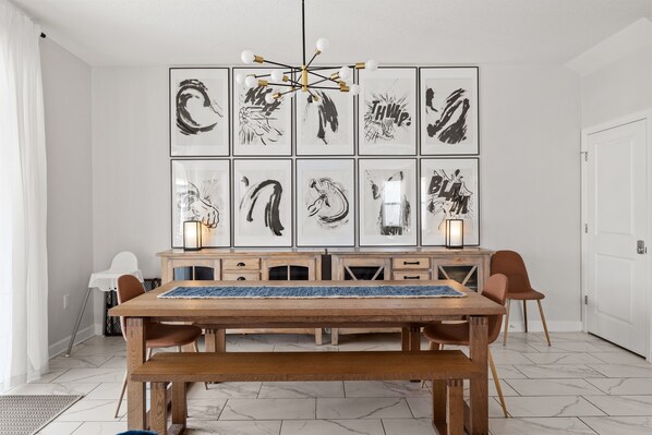 Dine in style with custom art to bring super-hero dreams to life!