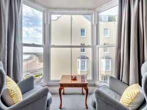 Living area | Beaufort Apartment, Tenby