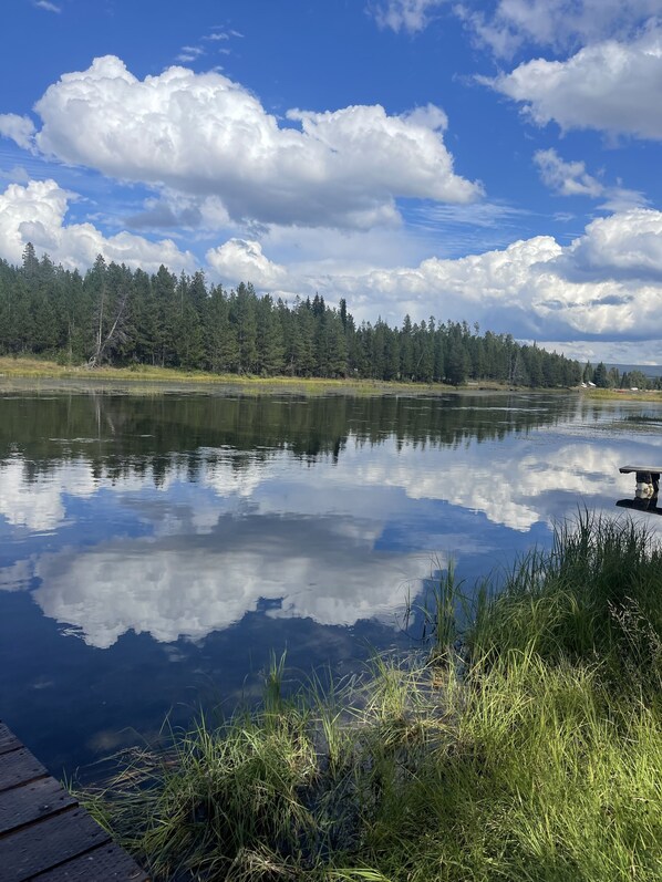 Beautiful Henry's Fork of the Snake River.  Fishing, floating, and wading.