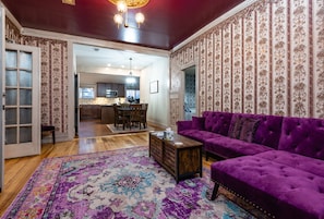 Plenty of space for everyone in the living room