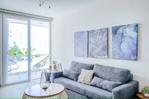 Living Room near Patio Door to Balcony