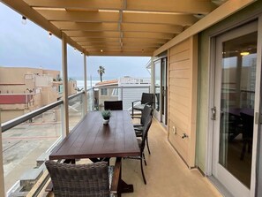 Balcony on Top Floor with View of the Beach