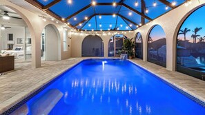 Twilight on the pool deck- cannot get better than this!