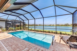 Large Rear Lanai and Private Sundeck