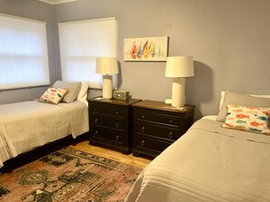 Bedroom 3.  2 twin beds