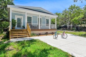 Bikes are not included but rental are available nearby and are great to have for riding to the beach and island attractions.