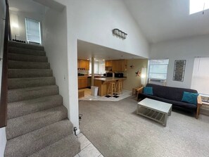 View from dining area