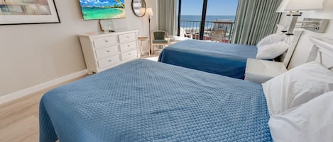 Enjoy the View of the Ocean from the Bedroom, Beautifully Decorated