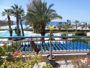 Sea and pool views
